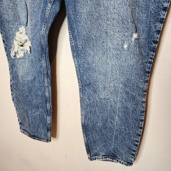 NWT Abercrombie Plus Size 24 the skinny highrise distressed jeans. - Picture 11 of 15